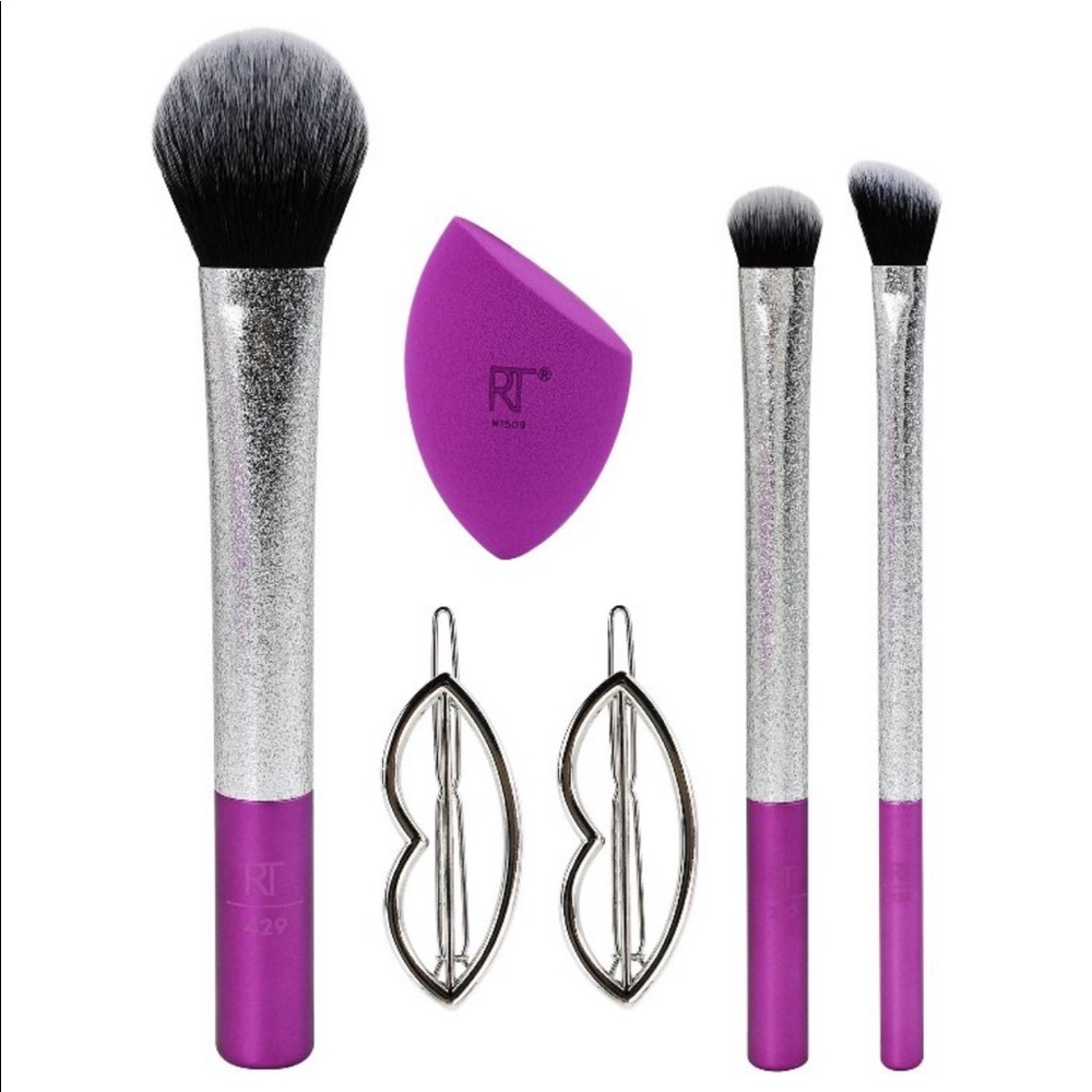 Real Techniques flawless sparkle brush 5 piece set